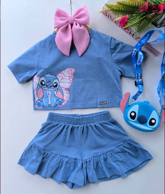 ES010- Lili and Stitch shirt Set