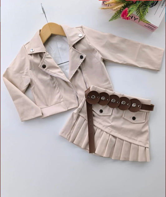 ES008- 2piece Skirt Jacket