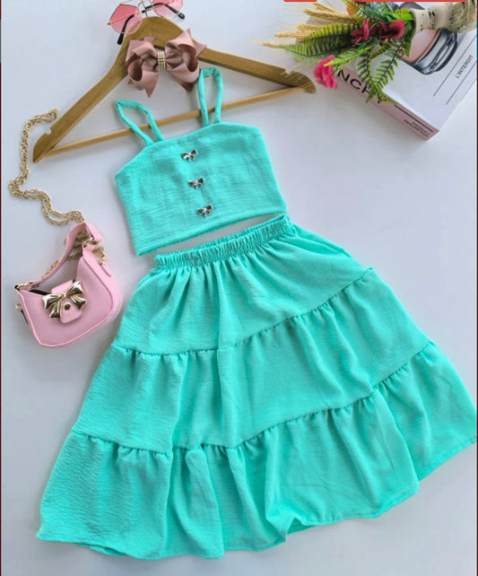 ES007- Jade 2 piece skirt