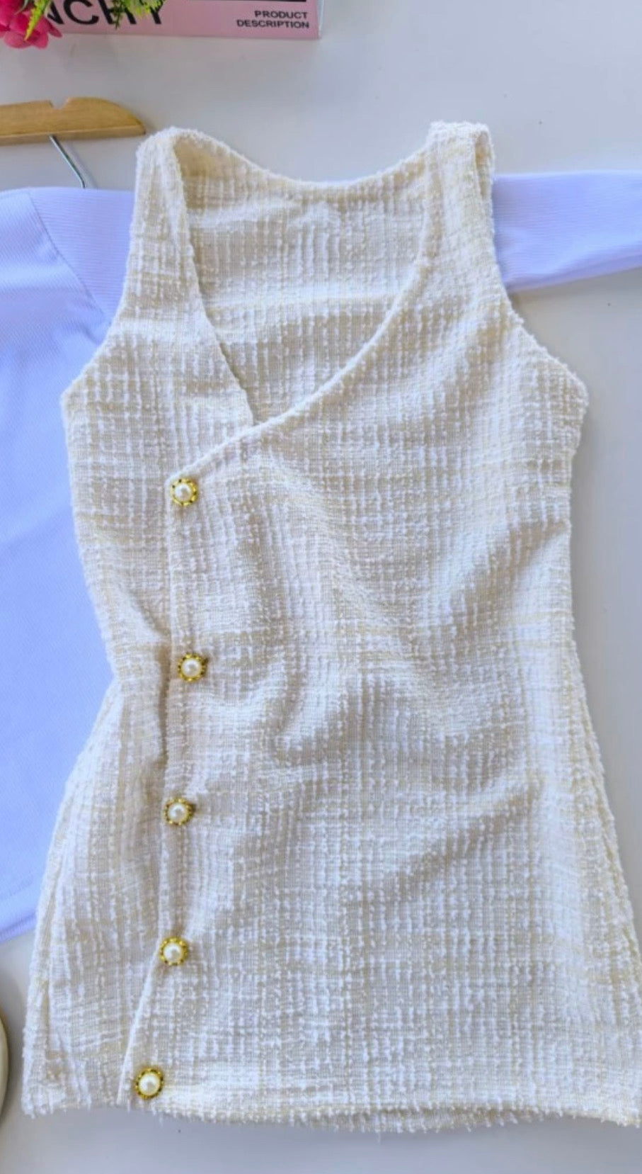 ES- 001 Dress with Long Sleeve Shirt